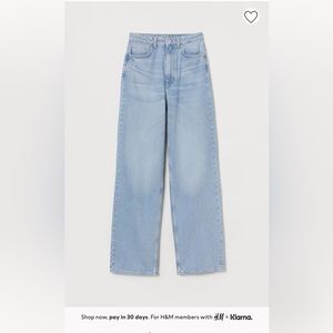 90s baggy jeans from H&M brand new never worn